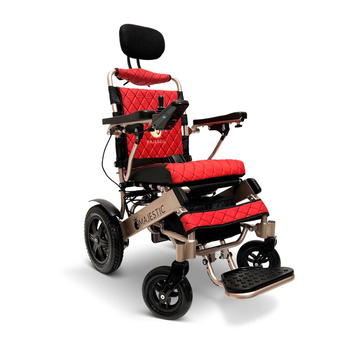 ComfyGo MAJESTIC IQ-9000 Auto Recline Remote Controlled Electric Wheelchair